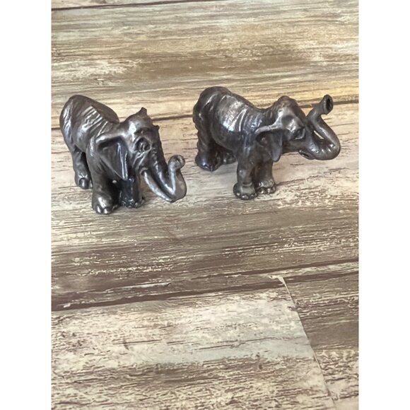 Hudson Pewter Noah’s Ark Set 1981 Wood Ark w/Noah and 11 Pairs of Pewter Animals - Picture 11 of 17